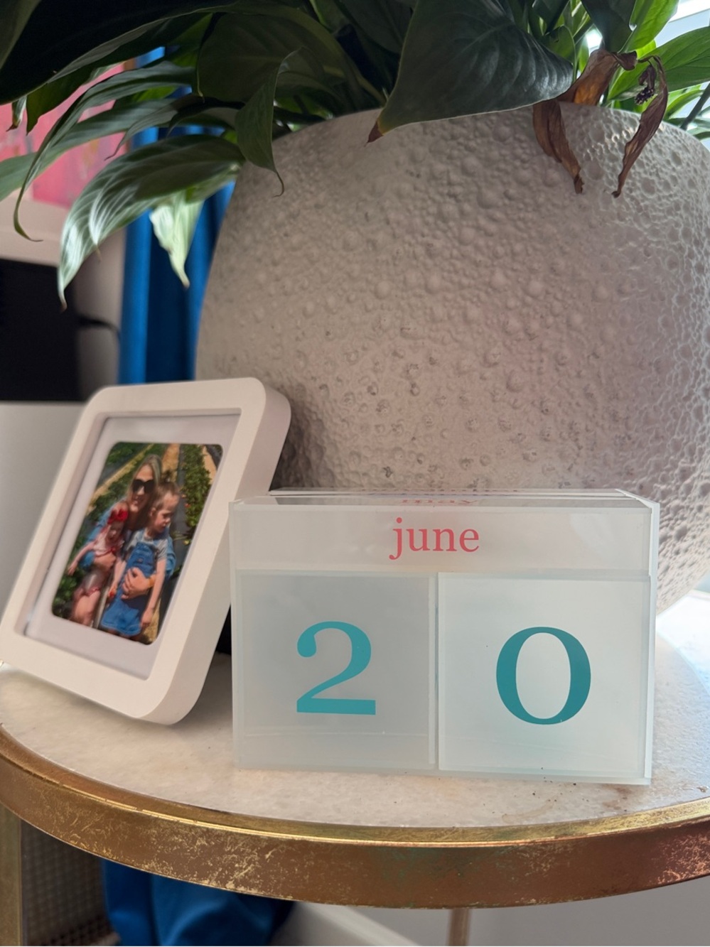 Erin Condren Frosted Acrylic Perpetual Calendar